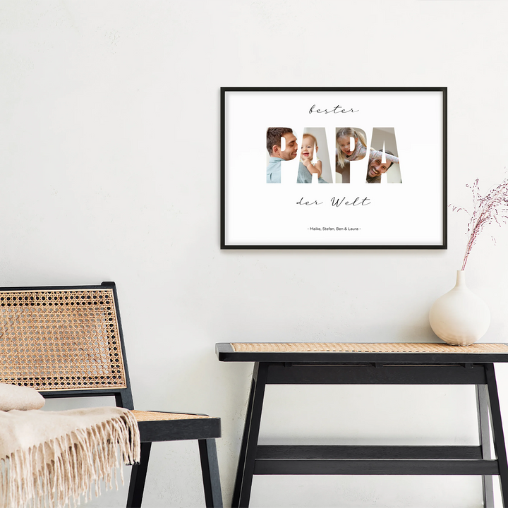 Fotoposter "Papa Wort"