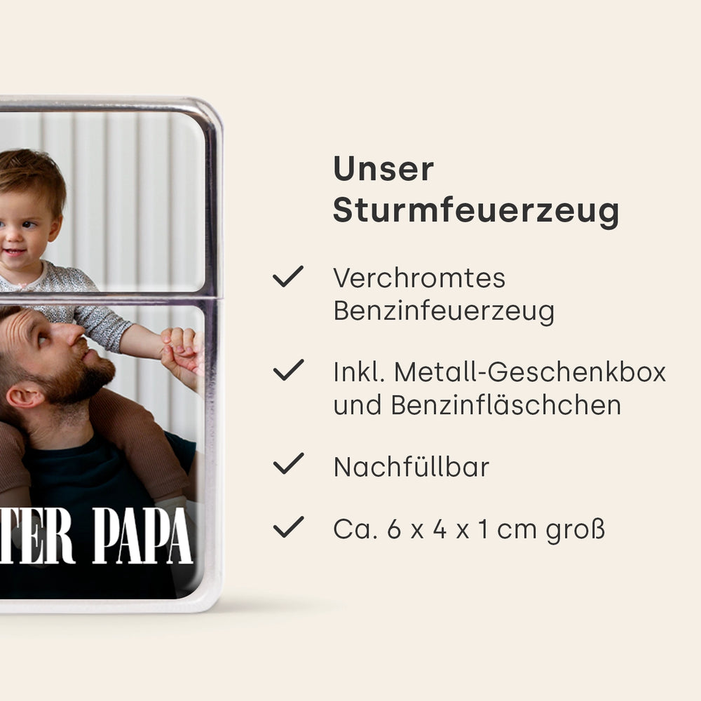 Personalisiertes Feuerzeug “Dein Foto”