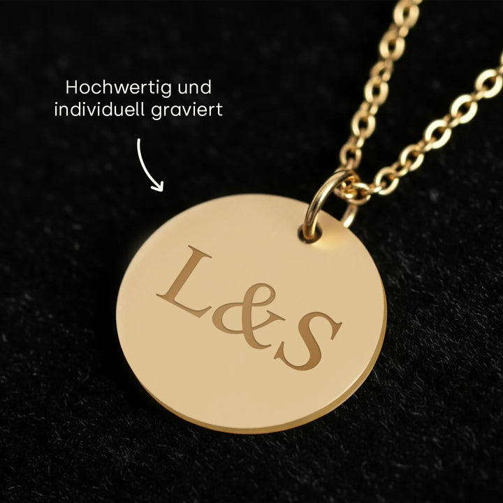 Personalisierte Halskette "Love"