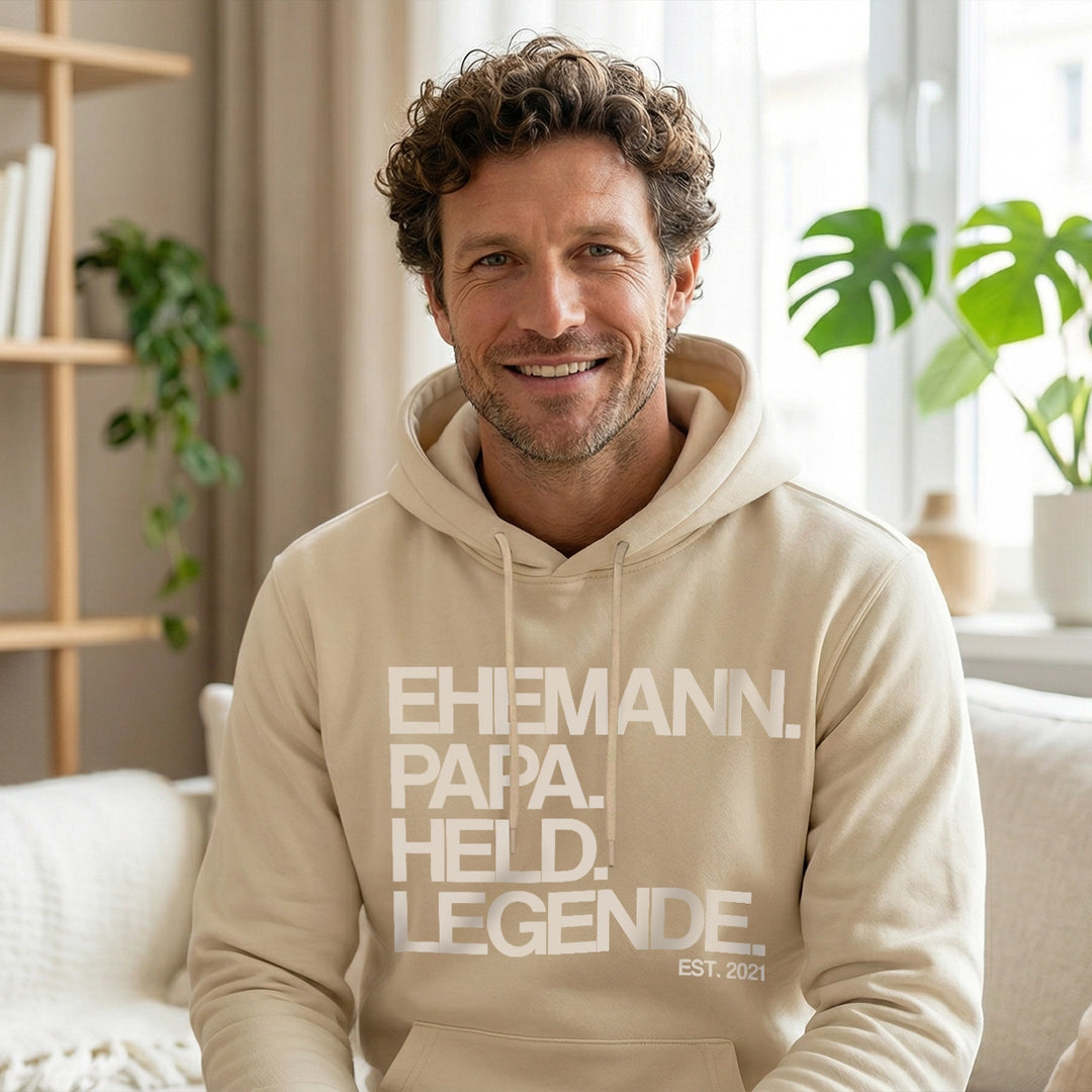 Personalisierter Hoodie “Legende”