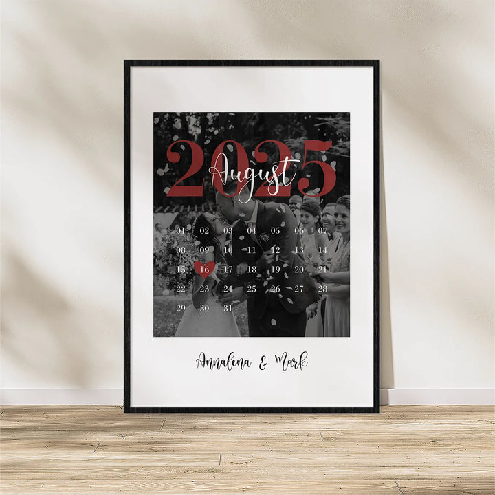 Kalenderposter "Our Special Date"