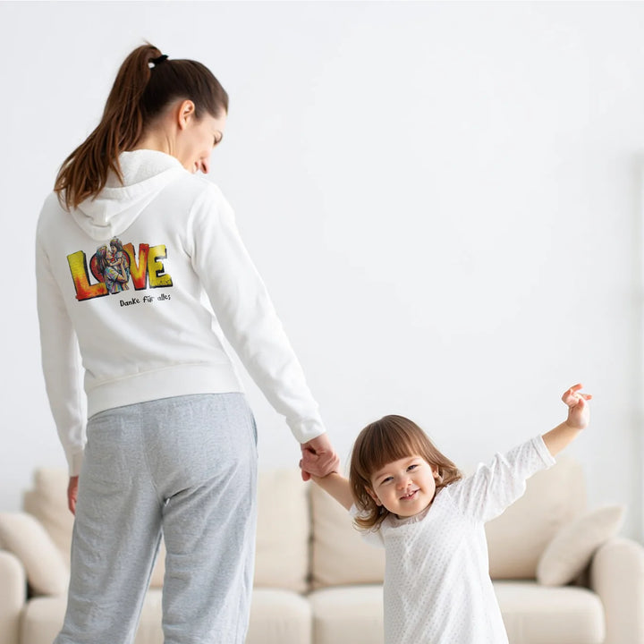Personalisierter Hoodie Love "MAMA"
