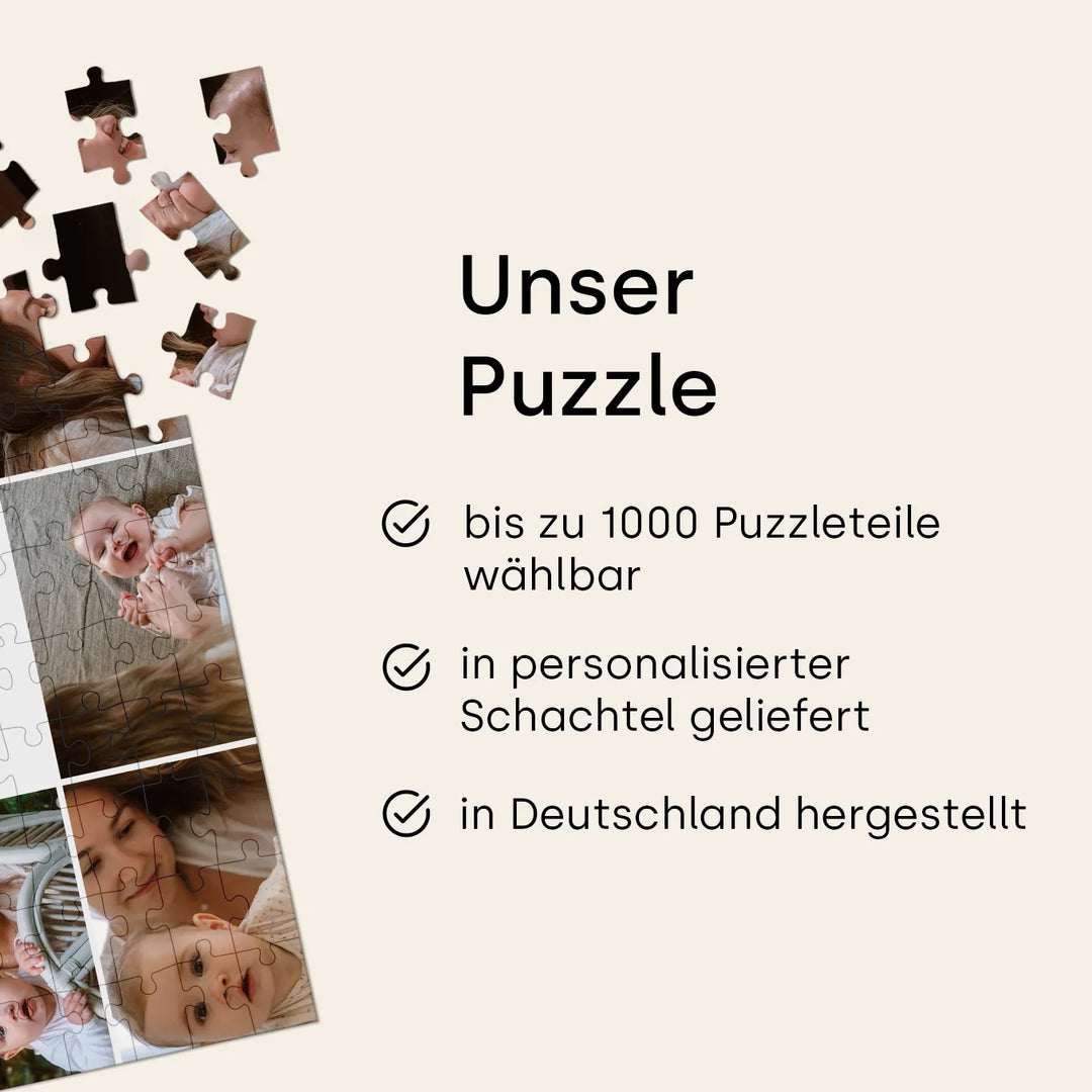 Personalisiertes Puzzle "Beste Mama"