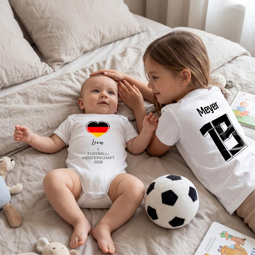 Personalisiertes WM Fußball-Shirt "Weltmeisterschaft"