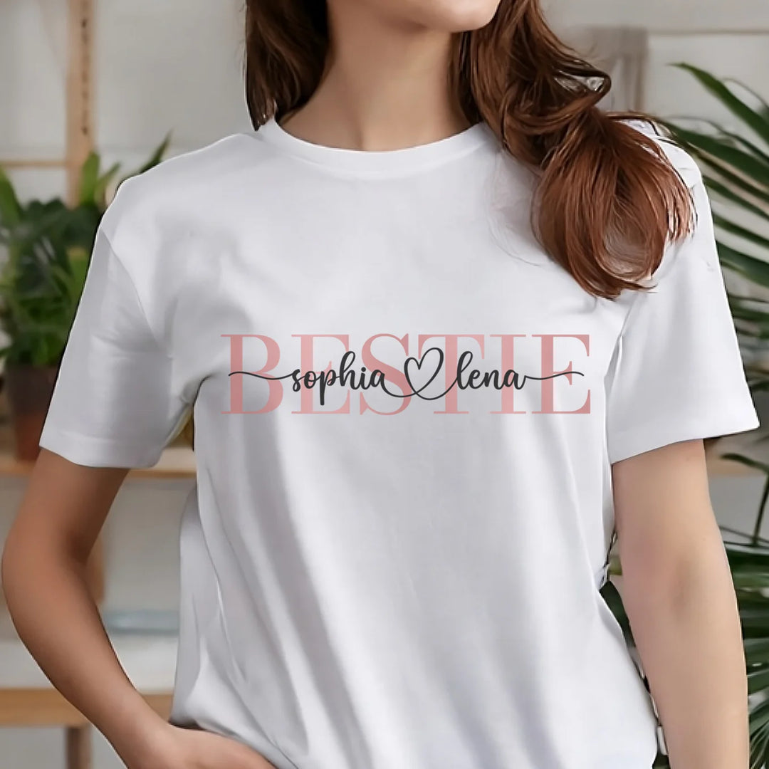 Personalisiertes T-Shirt "Best Friends"