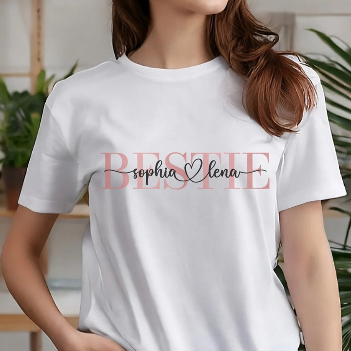 Personalisiertes T-Shirt "Best Friends"
