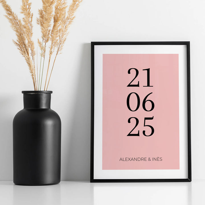 Poster "Unser Datum"