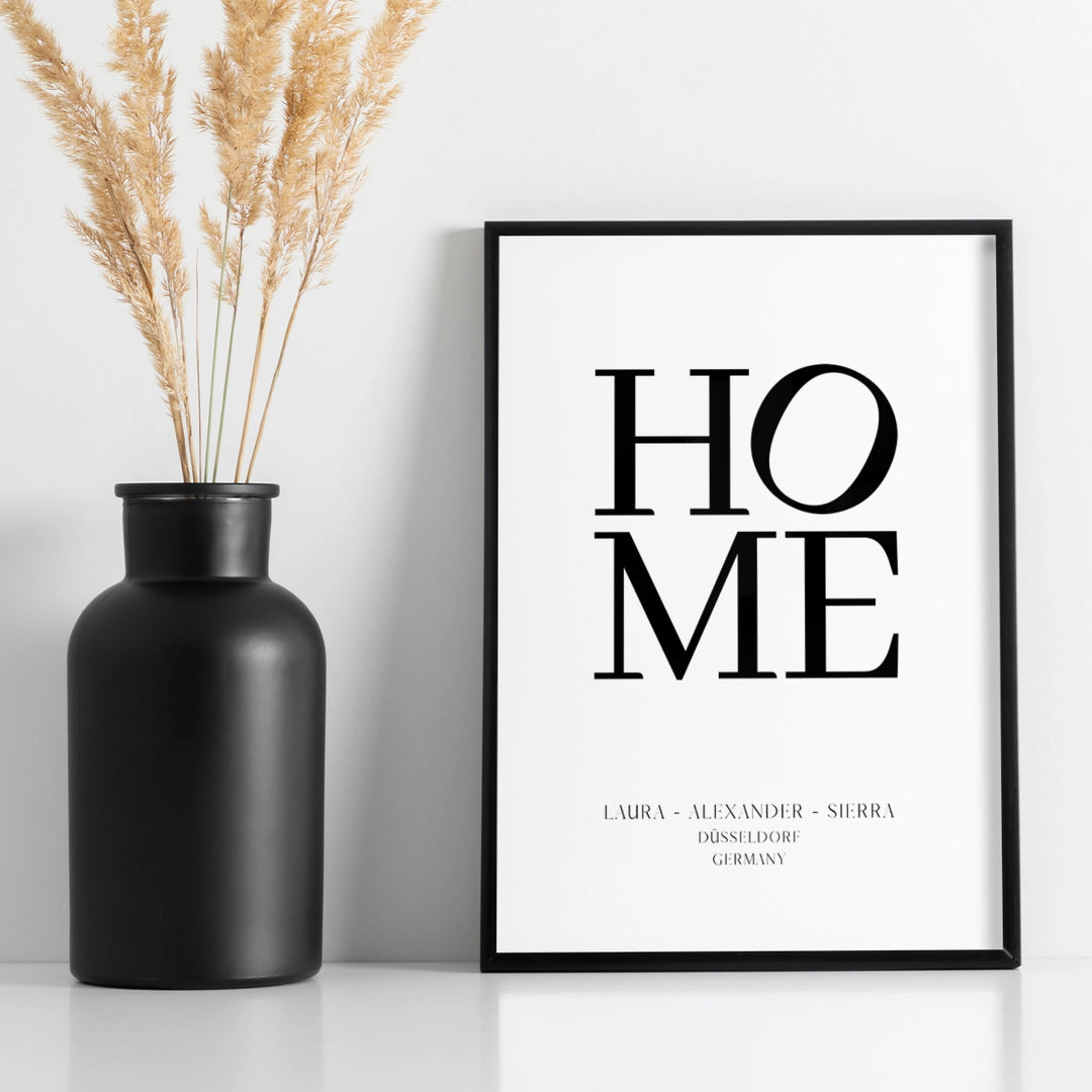 Poster "Home O"