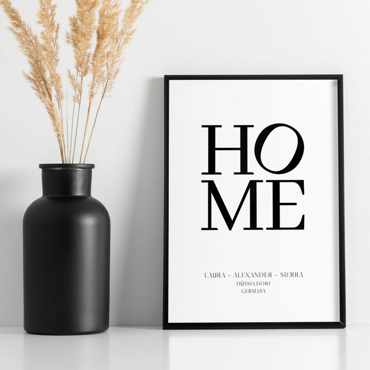 Poster"Home O"