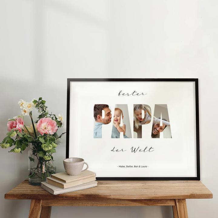 Fotoposter "Papa Wort"