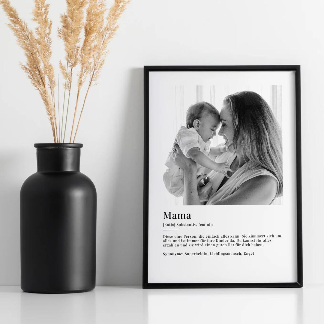 Photo Poster"Mama Definition"