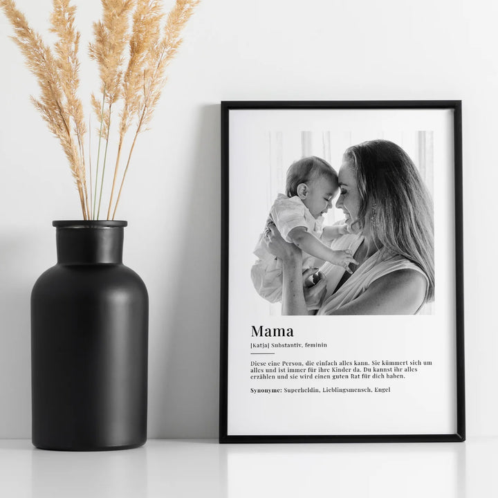 Fotoposter "Mama Definition"