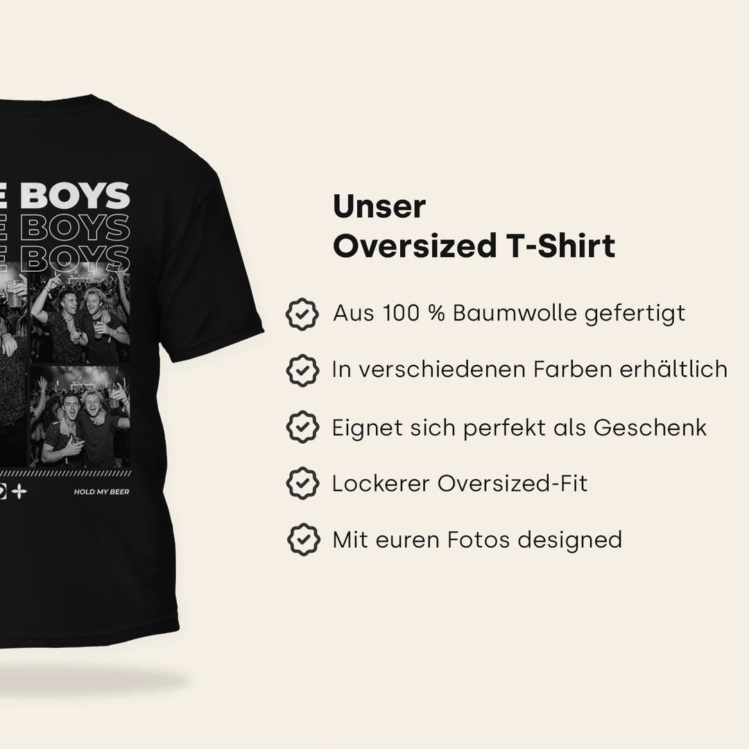 Personalisiertes T-Shirt "Drinkbuddies"