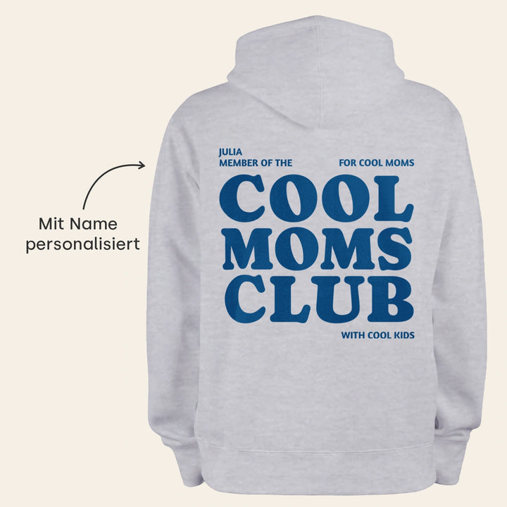 Personalisierter Hoodie "Cool Moms Club"