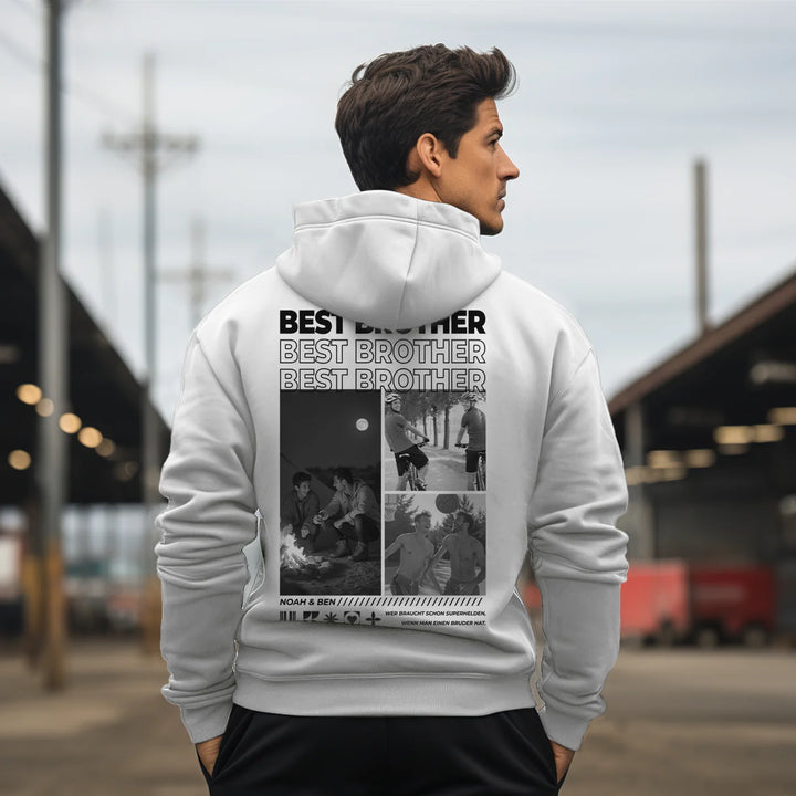 Personalisierter Hoodie “Bester Bruder”
