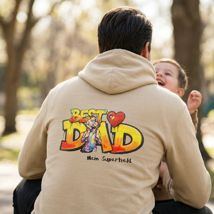 Personalisierter Hoodie Love "PAPA"