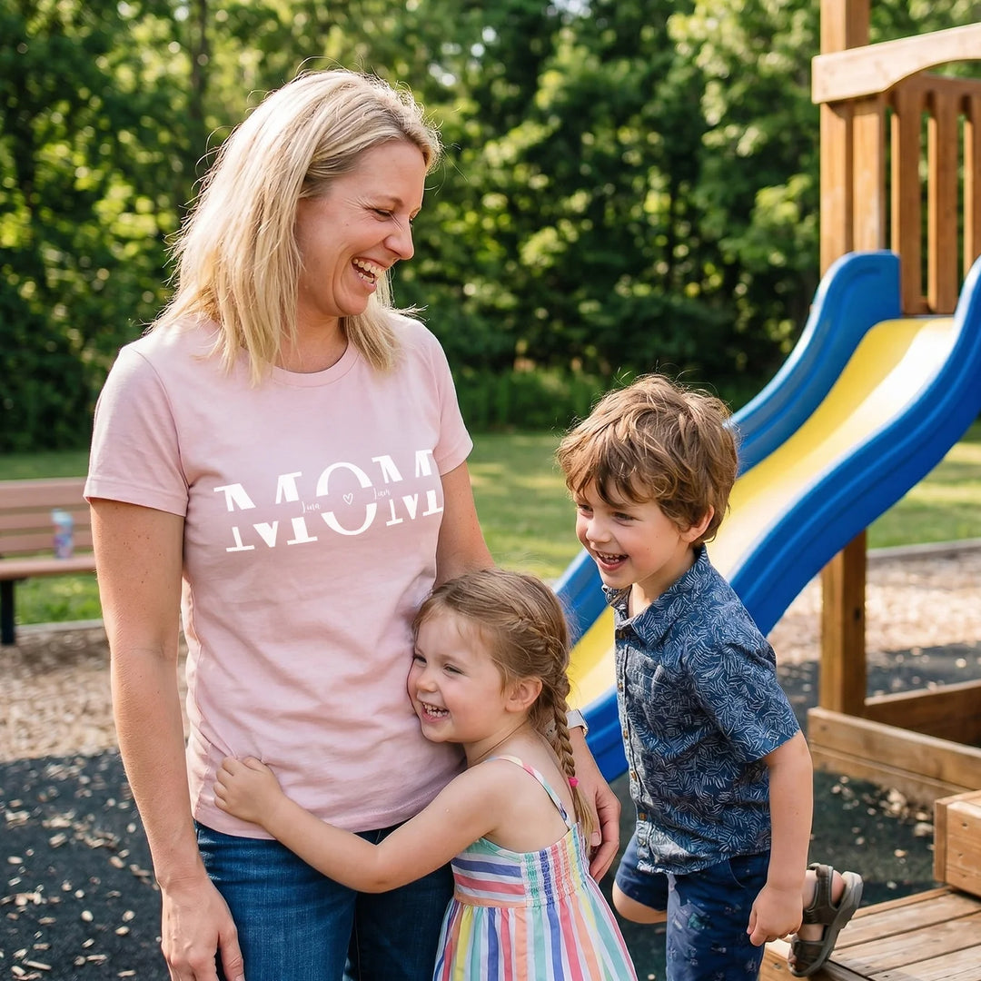 Personalisiertes T-Shirt "Mom"