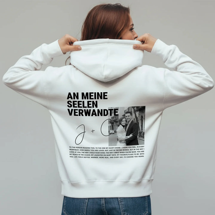 Personalisierter Hoodie "Heart Chosen"