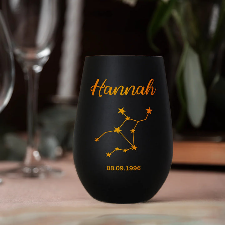 Personalisiertes Windlicht "Sternzeichen"