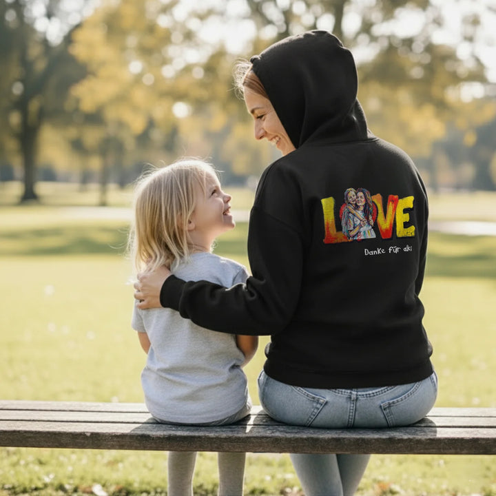 Personalisierter Hoodie Love "MAMA"