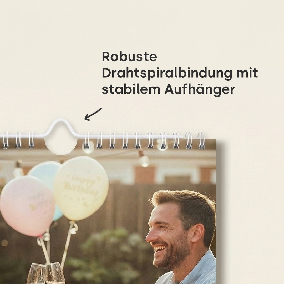 Personalisierter Fotokalender 2026
