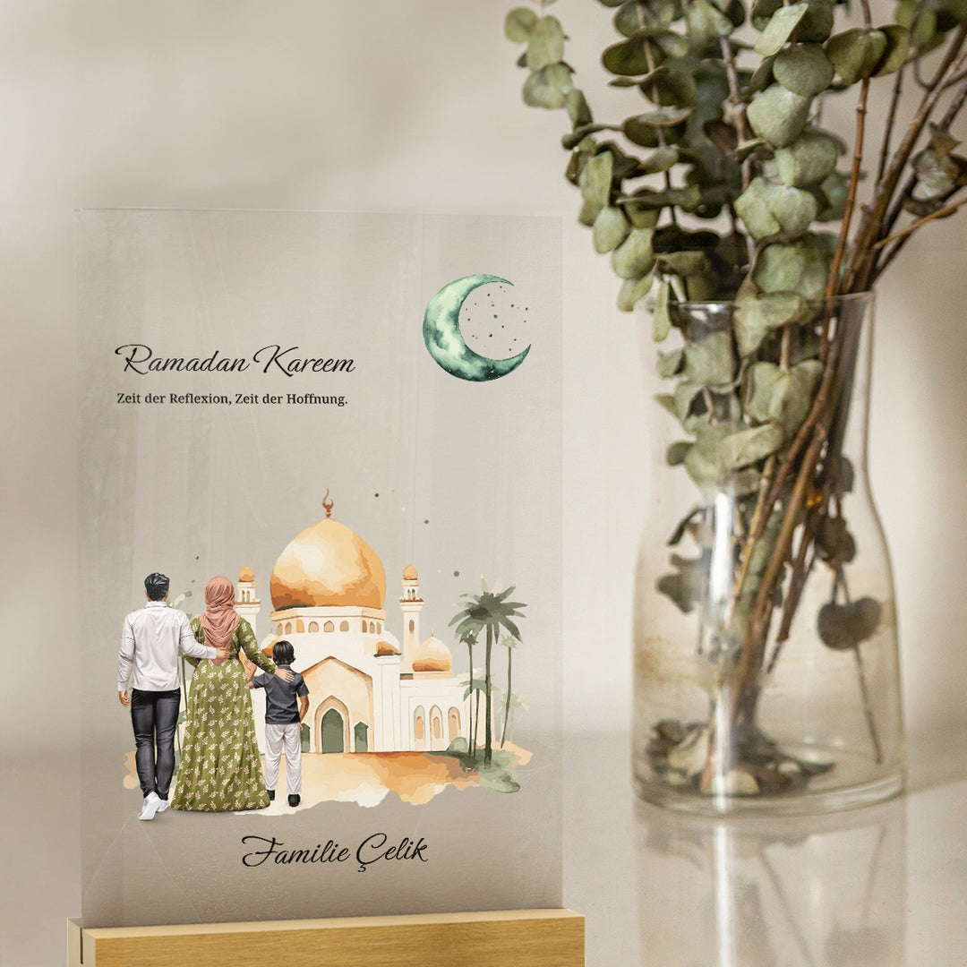Personalisiertes Acryl-Glas ''Ramadan''
