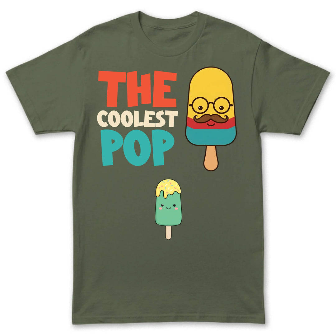 (US) Personalisiertes T-Shirt "Coolest Pop"