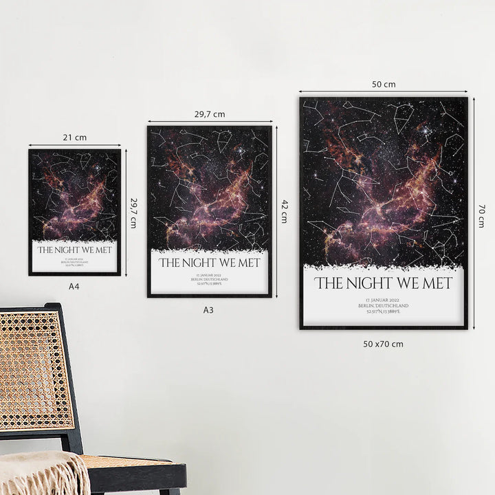 Personalisiertes Poster "Sternenmoment"