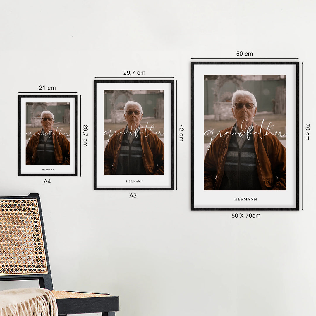 Fotoposter "Grandfather"