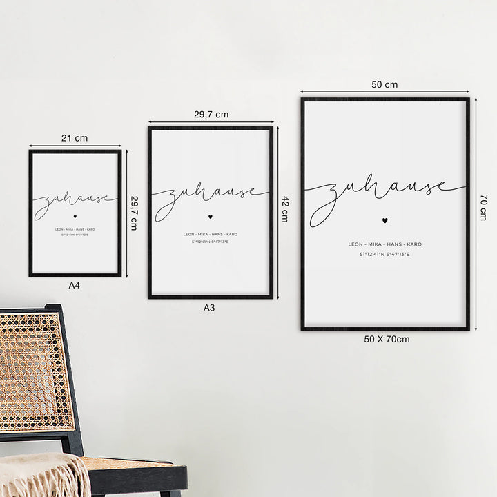 Poster "Dein Zuhause"-1