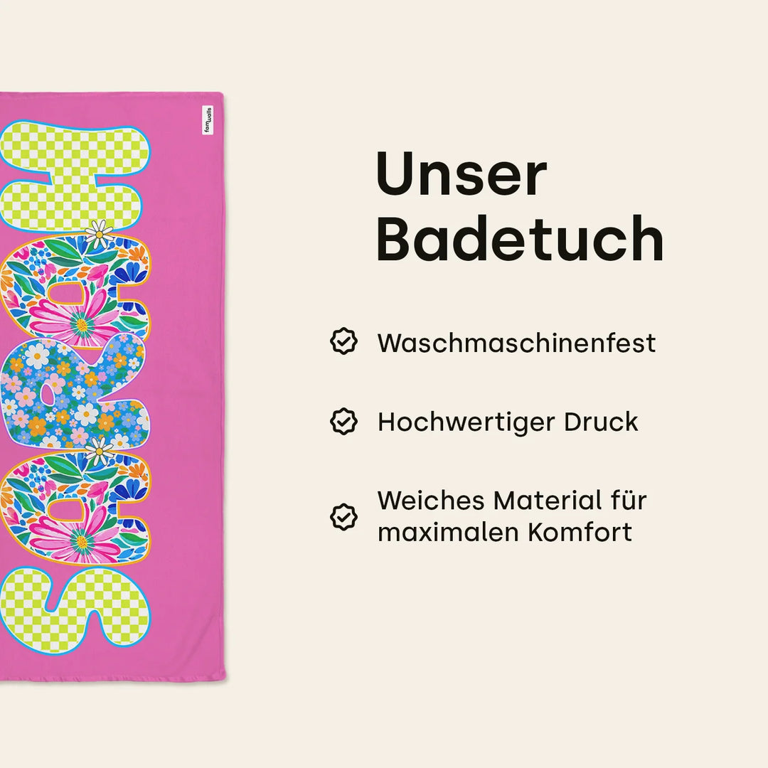 Personalisiertes Badehandtuch “Name”
