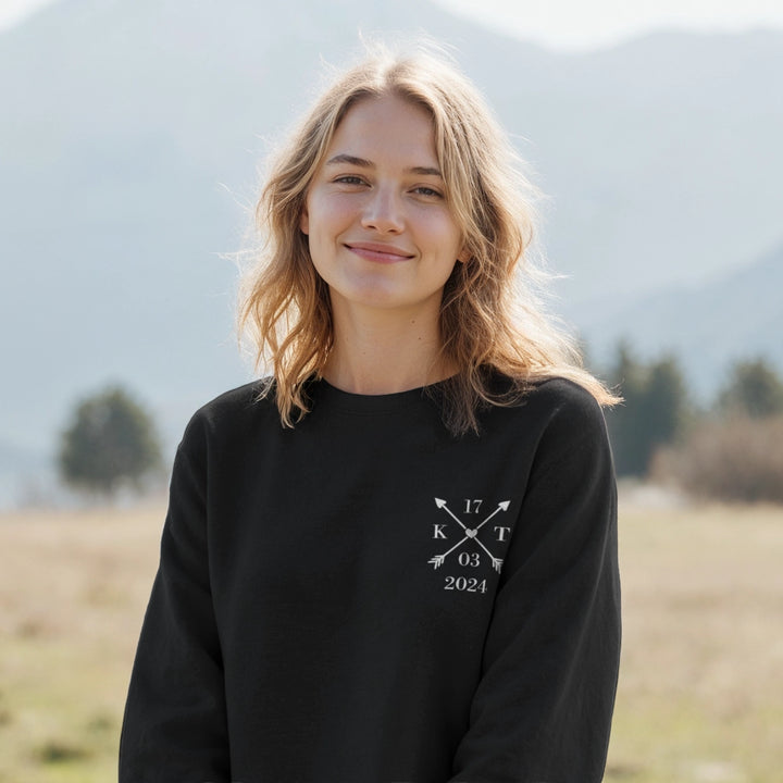 Personalisierter Partnerlook Sweater "Couple"