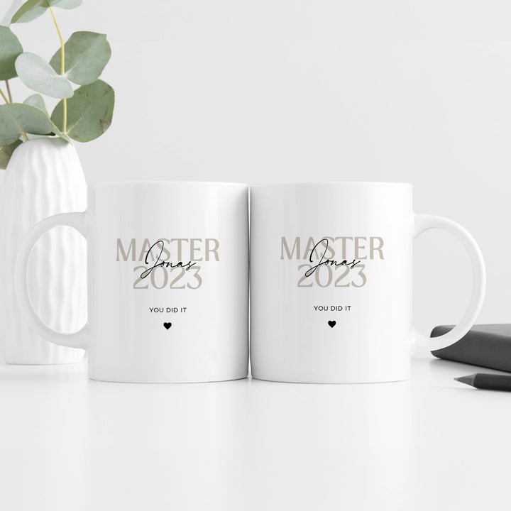 Personalisierte Tasse "Master"