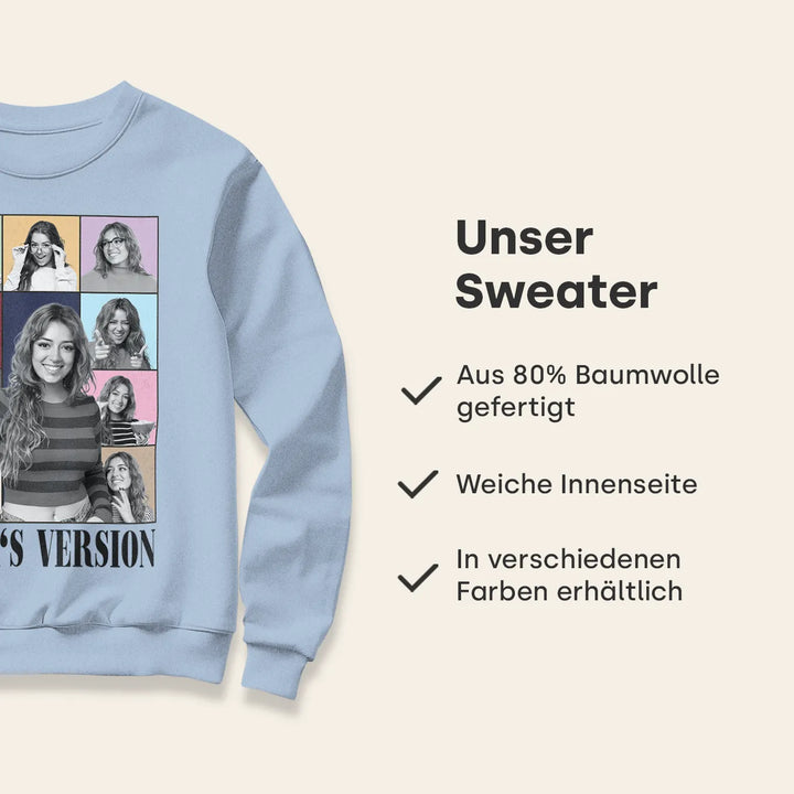 Personalisierter Sweater "Deine Version"