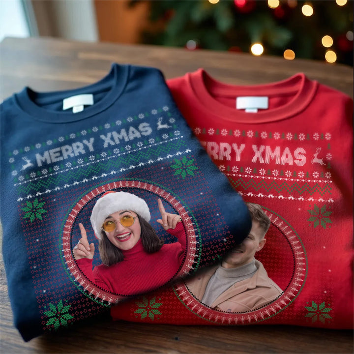 Christmas Sweater “Dein Foto”