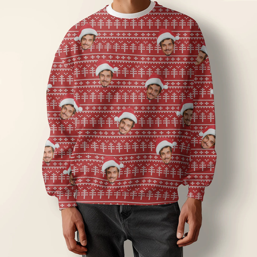 Personalisierter Ugly Christmas Sweater "Scandi"