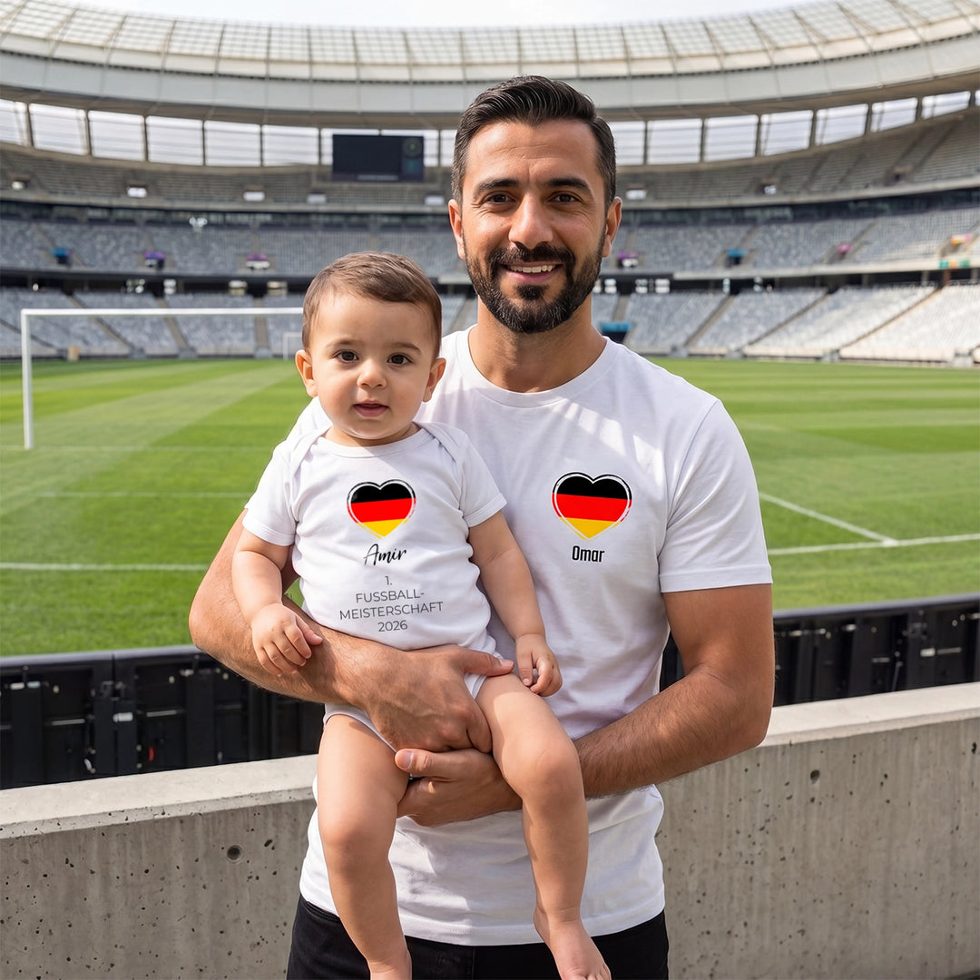Personalisiertes WM Fußball-Shirt "Weltmeisterschaft"