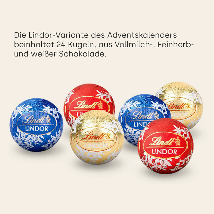 Personalisierter Ritter Sport / Lindor “Freundin” Adventskalender