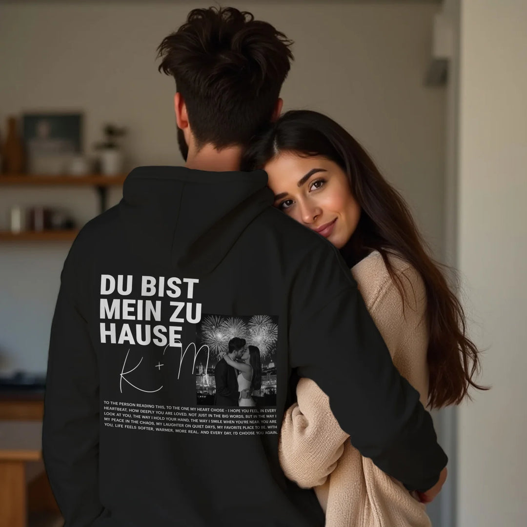 Personalisierter Hoodie "Heart Chosen"