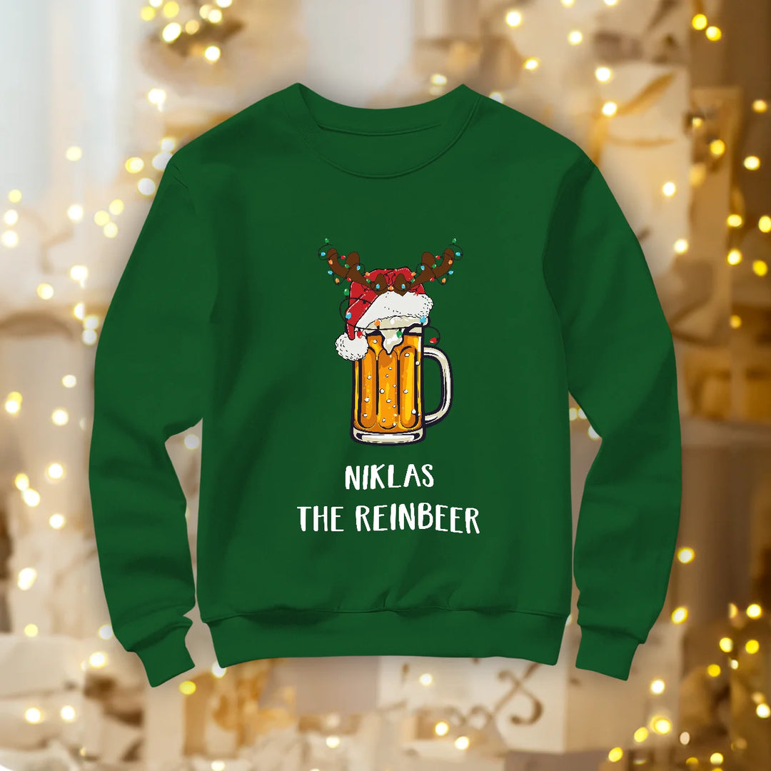 Personalisierter Christmas Sweater "Reinbeer"