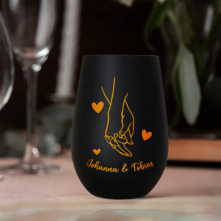 Personalisiertes Windlicht Forever Love