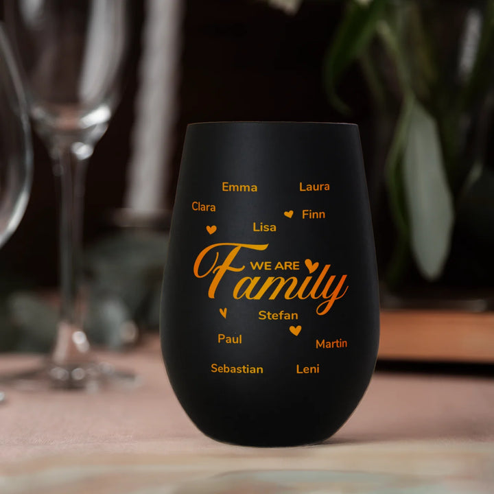 Personalisiertes Windlicht "Familie"