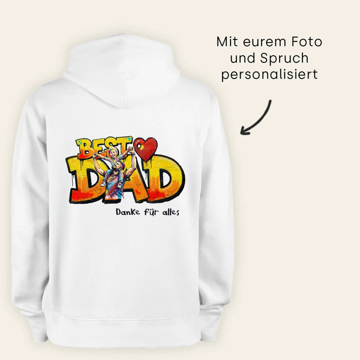 Personalisierter Hoodie Love "PAPA"