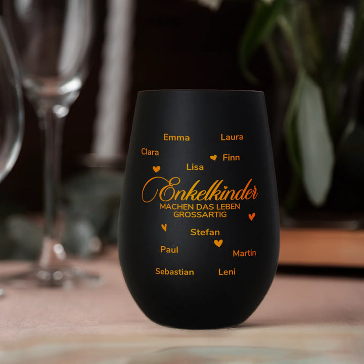 Personalisiertes Windlicht "Enkelkinder"
