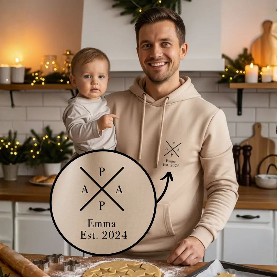Personalisierter Hoodie "PAPA"