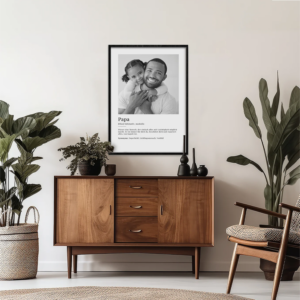 Fotoposter "Papa Definition"