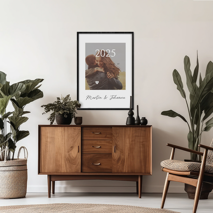 Personalisiertes Poster "Unser Tag" - famwalls
