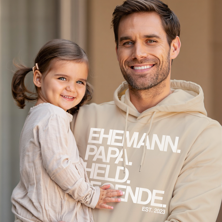 Personalisierter Hoodie “Legende”