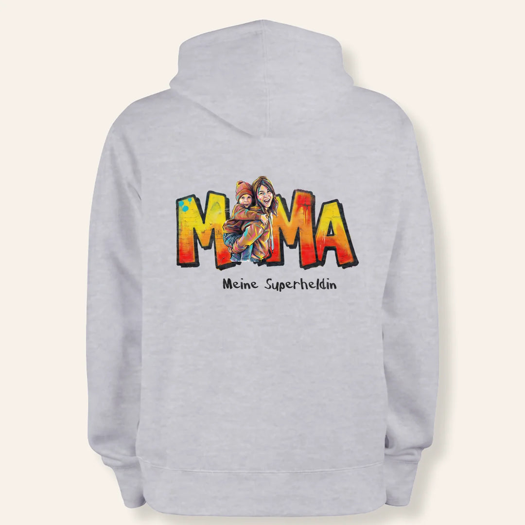 Personalisierter Hoodie Love "MAMA"