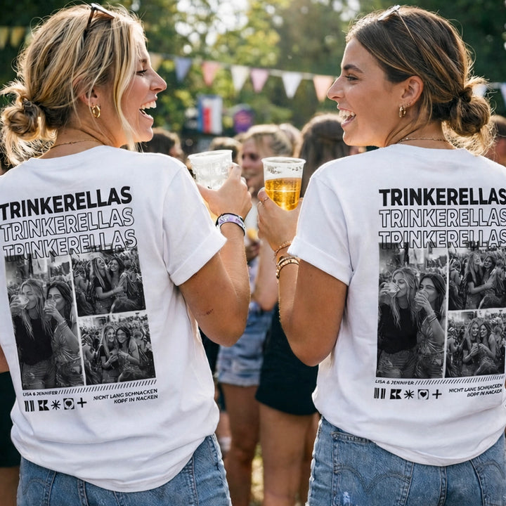 Personalisiertes T-Shirt "Trinkerellas"